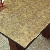5239 Клеенка 80 см, Dasch, Table Mat, Велюр золото   