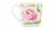 JM-90539/1 Кружка Just Mugs Dorset Дикие розы Шиповник желтый 400 мл, фарфор костяной
