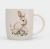ANLAF-MJ25-08264 Кружка, 360 мл, фарфор N, белая, Кролик в цветах, Bunny ANLAF-MJ25-08264 Кружка, 360 мл, фарфор N, белая, Кролик в цветах, Bunny