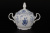 БЕР0804 Сахарница 0,3л Bernadotte декор Синяя роза