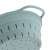 SS0000425 Дуршлаг складной силиконовый Smart Helper, d 25,5см шалфей