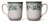 97-9911 Набор 2 кружки 340мл, Claytan, серия DIANA ROSE JADE GREEN 97-9911 Набор 2 кружки 340мл, Claytan, серия DIANA ROSE JADE GREEN
