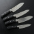 802-512 Нож кухонный Сантоку 17см SATAKE Япония, серия Swordsmith Euro 