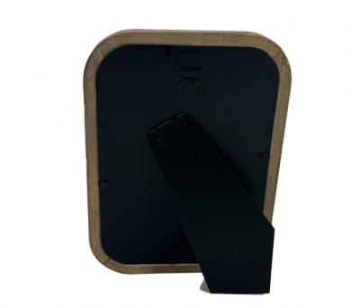 88215 Фоторамка декоративная из дерева, серия "Арронди", цвет орех, со стеклом, 10*15 см