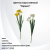 90893 Искусственный цветок 30см, AltFlowers, декор "Нарциссы", силикон, микс 90893 Искусственный цветок 30см, AltFlowers, декор "Нарциссы", силикон, микс