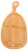ABX171 Доска разделочная деревянная 33*16*1,5см, BAMBOO CURVE, бамбуковая