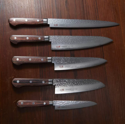 FT-08/E Нож кухонный Универсальный 15см SUNCRAFT, серия SENZO UNIVERSAL, Япония 