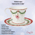 EL-R1796/MNOE Чайная пара: чашка 200мл с блюдцем 16см, Easy Life, Magie de Noel, декор "Щелкунчик и фея"