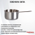 SF-LDL1516G Ковш 1,5л индукция, нержавеющая сталь, Kukmara, серия Safia SF-LDL1516G Ковш 1,5л индукция, нержавеющая сталь, Kukmara, серия Safia