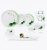 P0328 Сервиз обеденный на 6 персон 46 предметов LUMINARC, серия DIWALI WHITE ORCHID P0328 Сервиз обеденный на 6 персон 46 предметов LUMINARC, серия DIWALI WHITE ORCHID